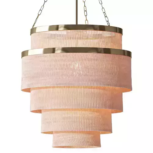Aloha Fringe Chandelier 3D model 3