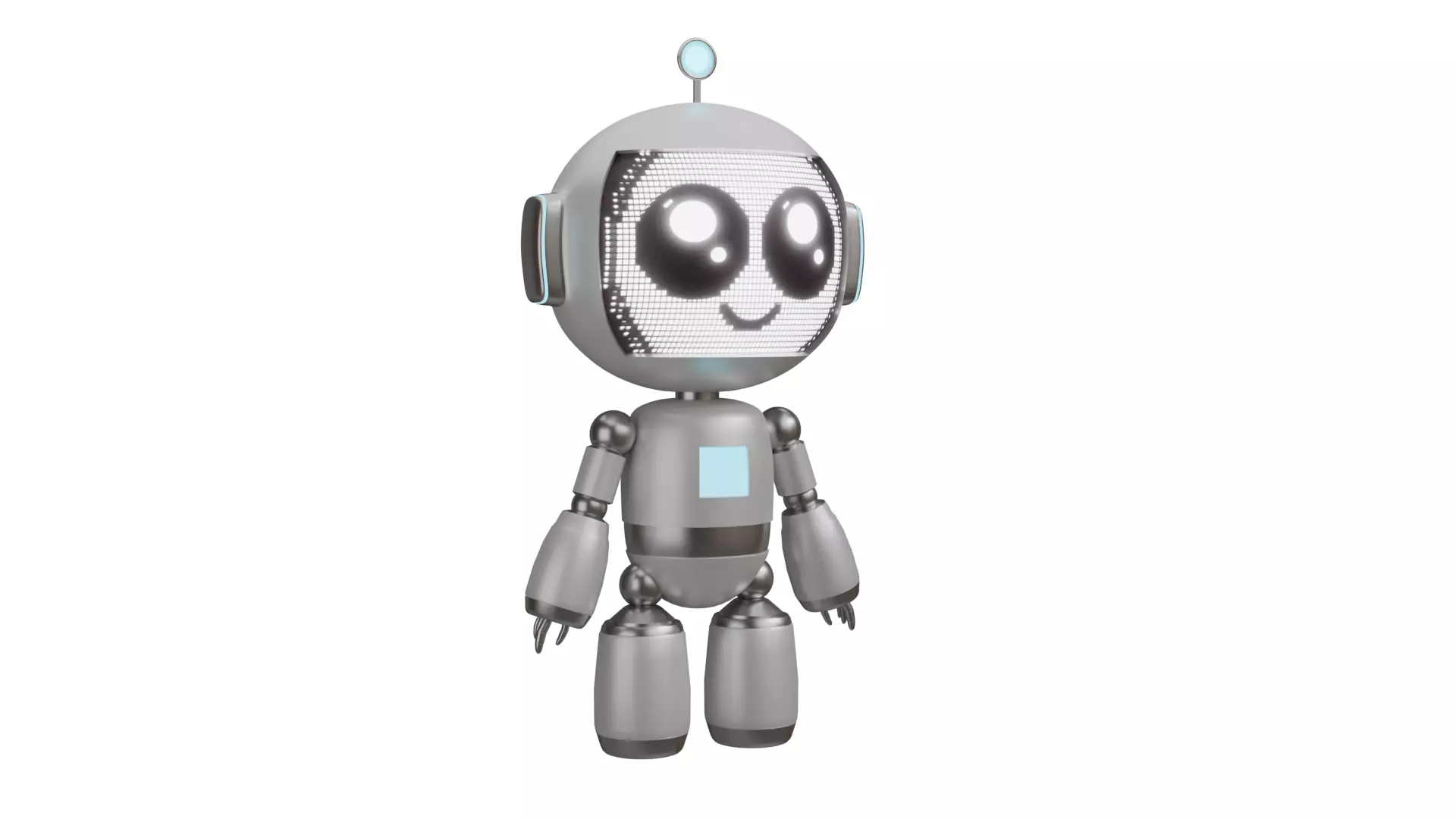 Cute Robot 3D model