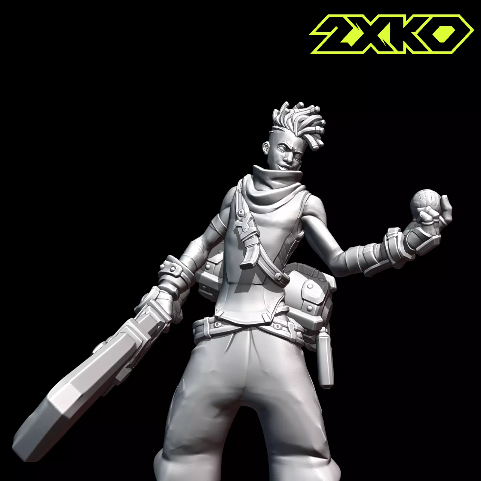 EKKO - 2XKO - LEAGUE OF LEGENDS 3D print model