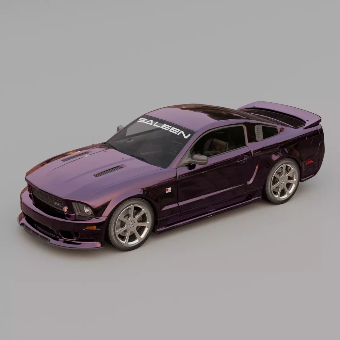 Saleen S281 Extreme Coupe 3D model | CGTrader