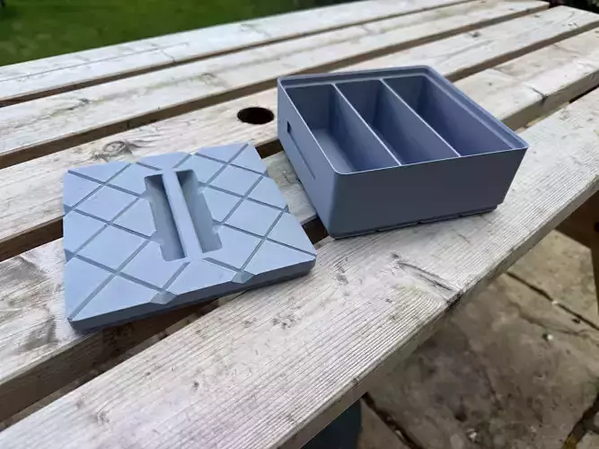 Stackable Generic Storage Boxes V3 50mm Deep Compartments