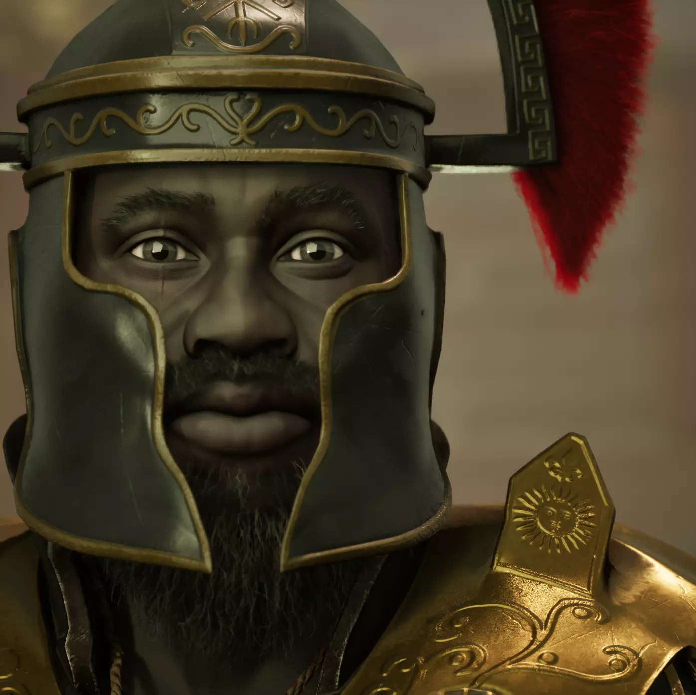 Roman - General Free low-poly 3D model