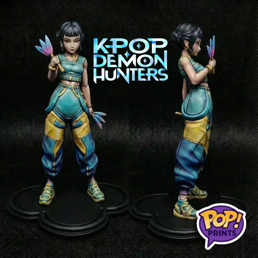 Zoey kpop demon hunters 3D print model