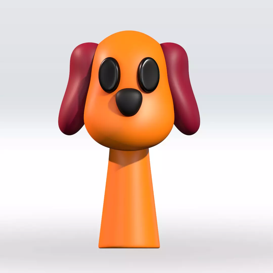 Sprunki OC Loula STL file 3D Model 3mf Multicolor Fanart 3D print model