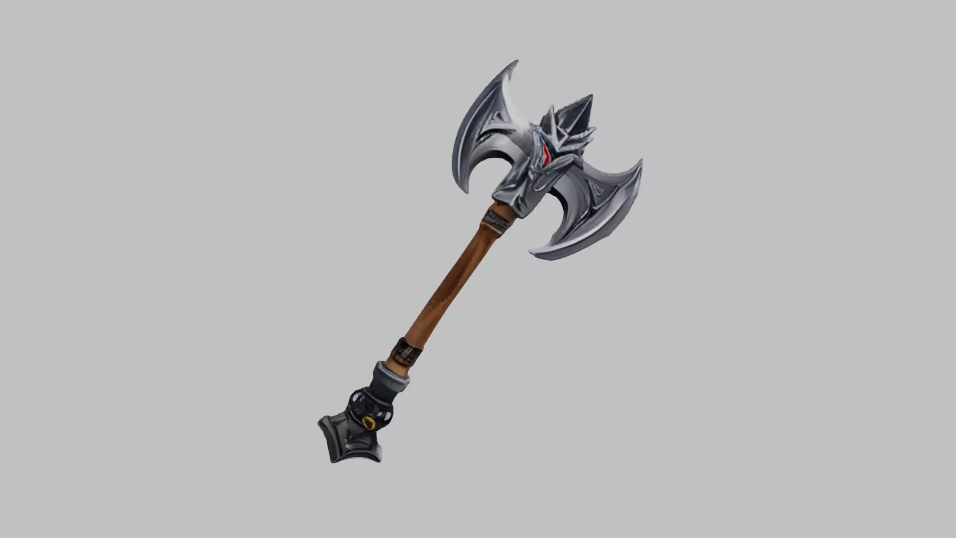 fancy axe2 Free low-poly 3D model