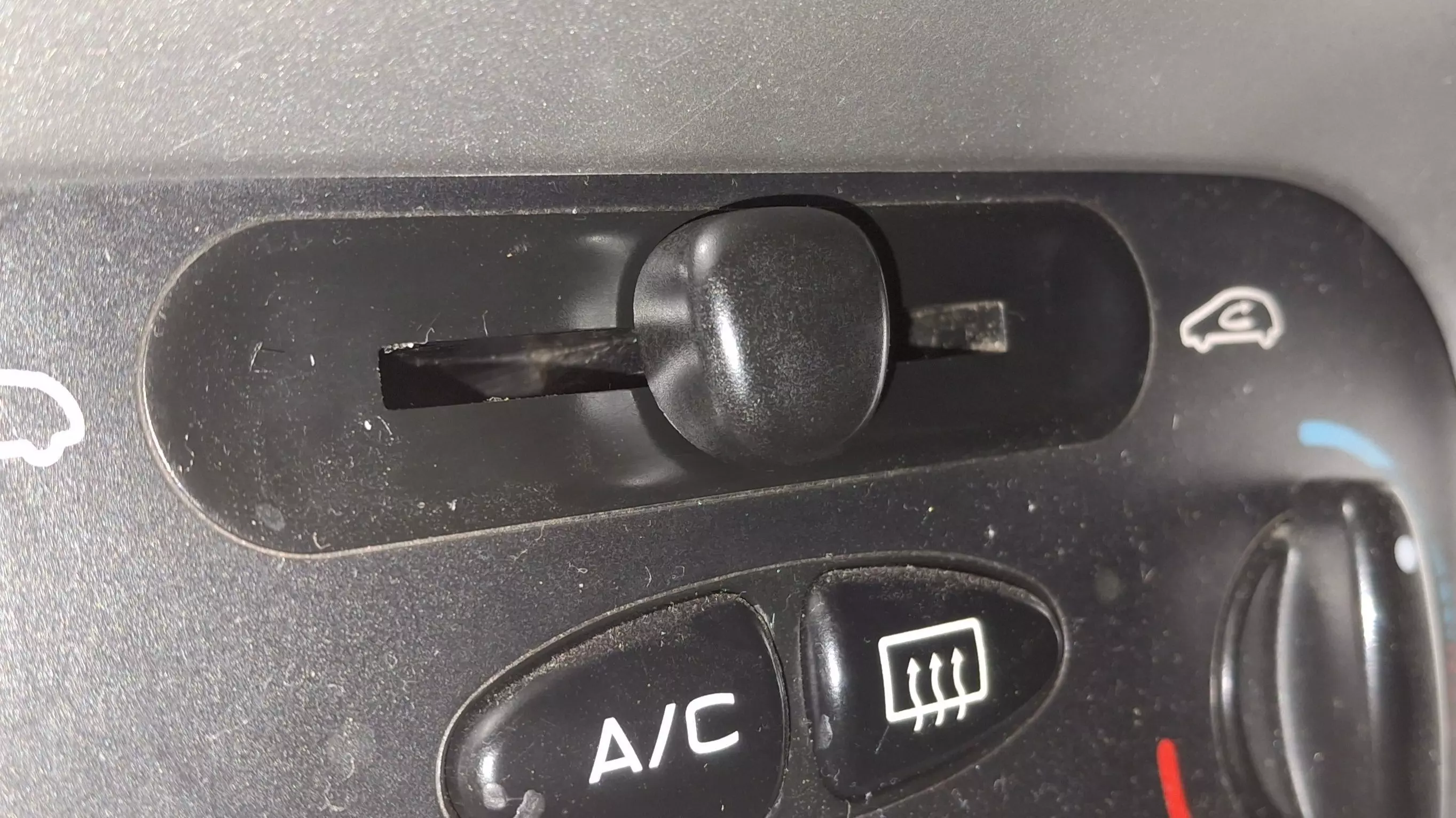 Cabeza de perilla climatizador Peugeot 307 3D print model