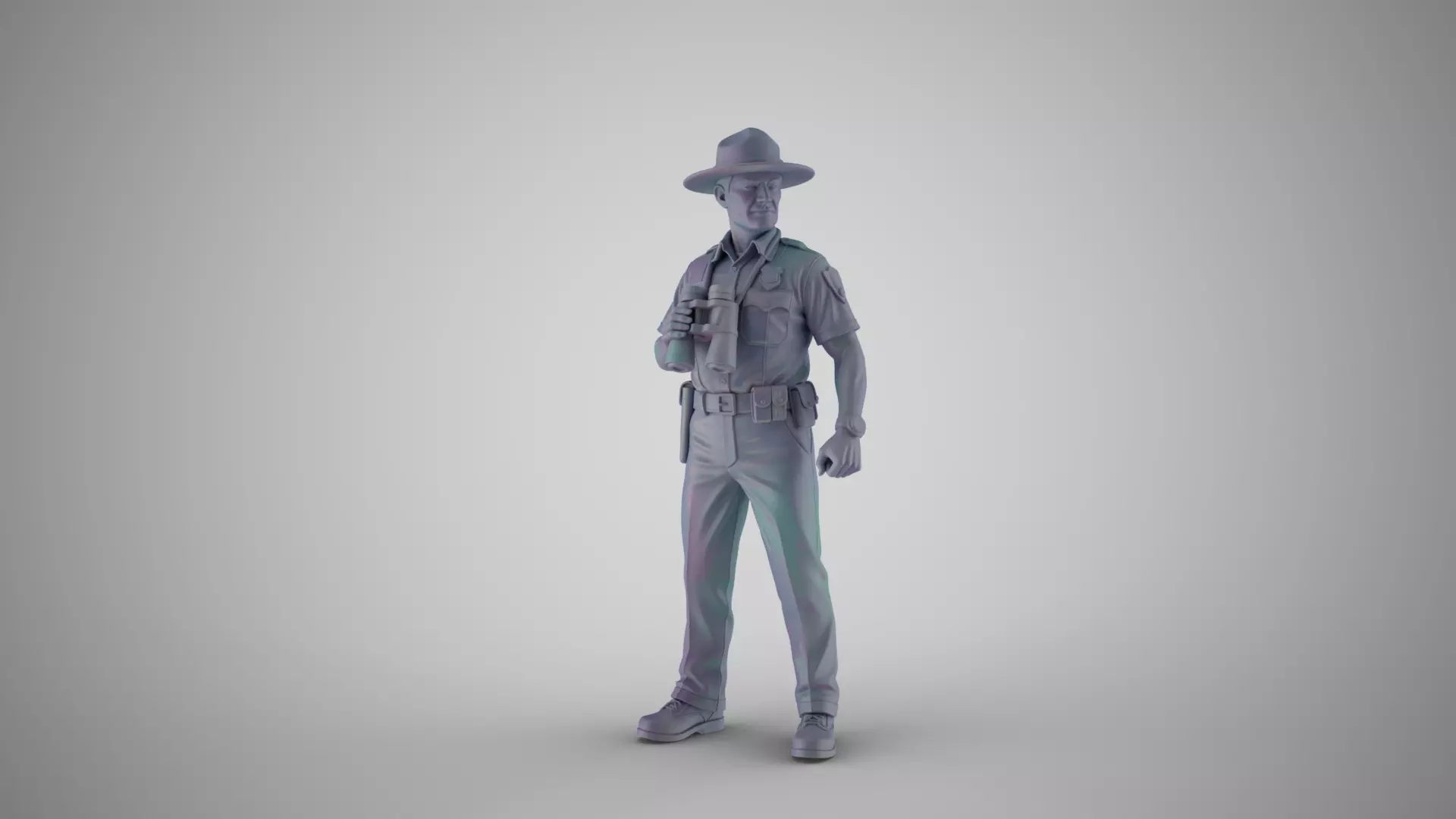 Park Ranger 3D print model