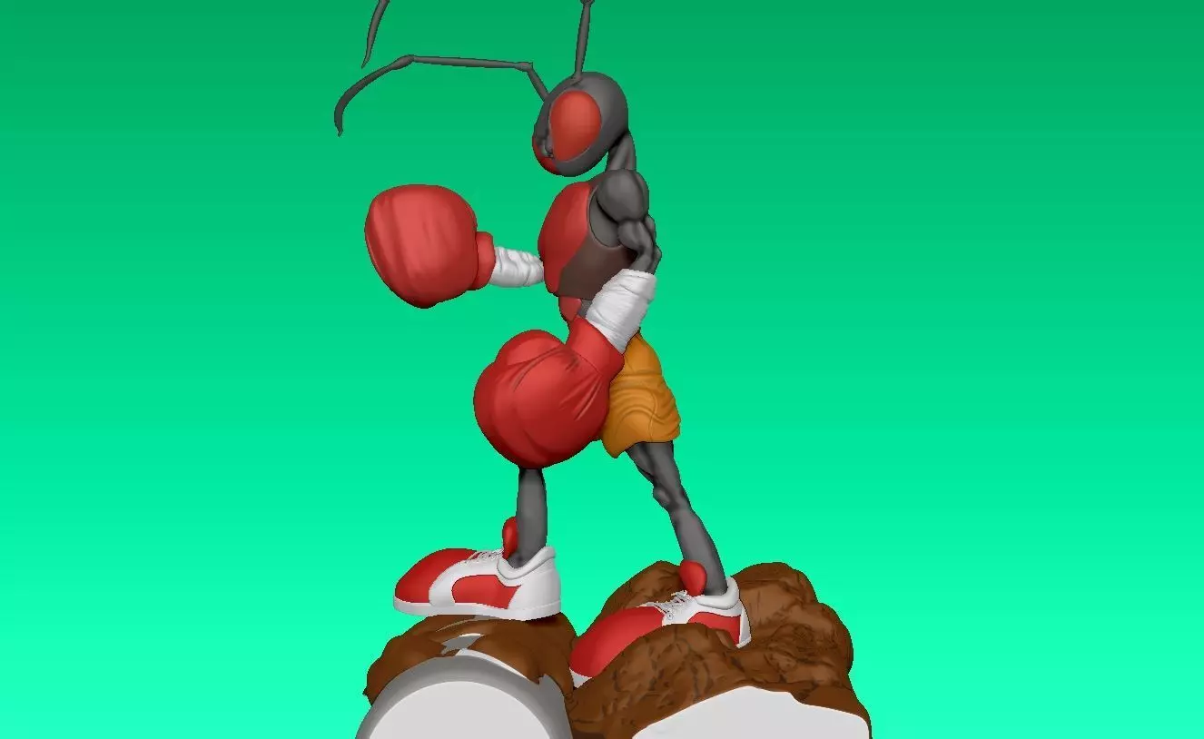 hormiga boxeadora 3D print model
