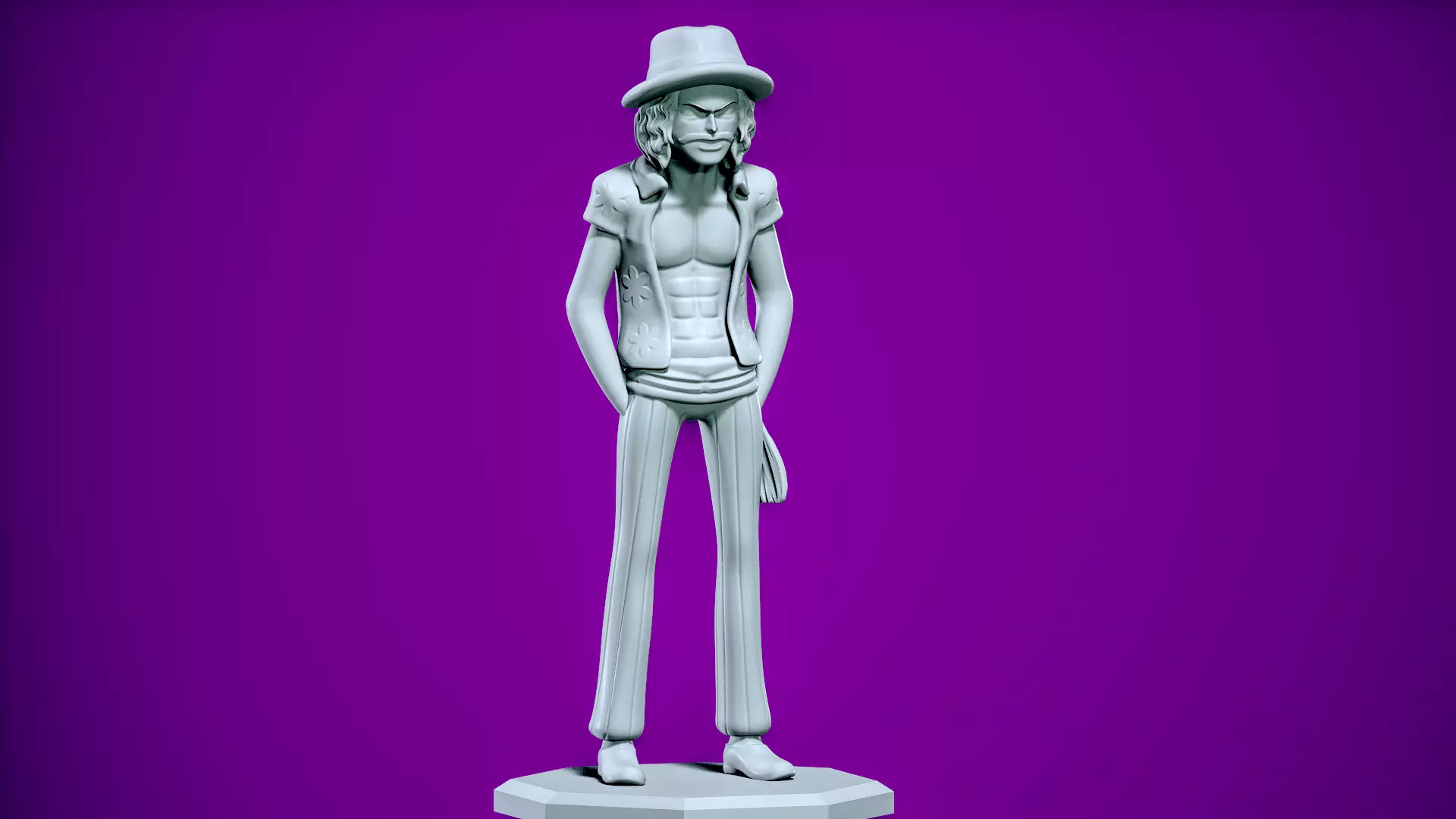 Erio - Roger Pirates - One piece 3D print model