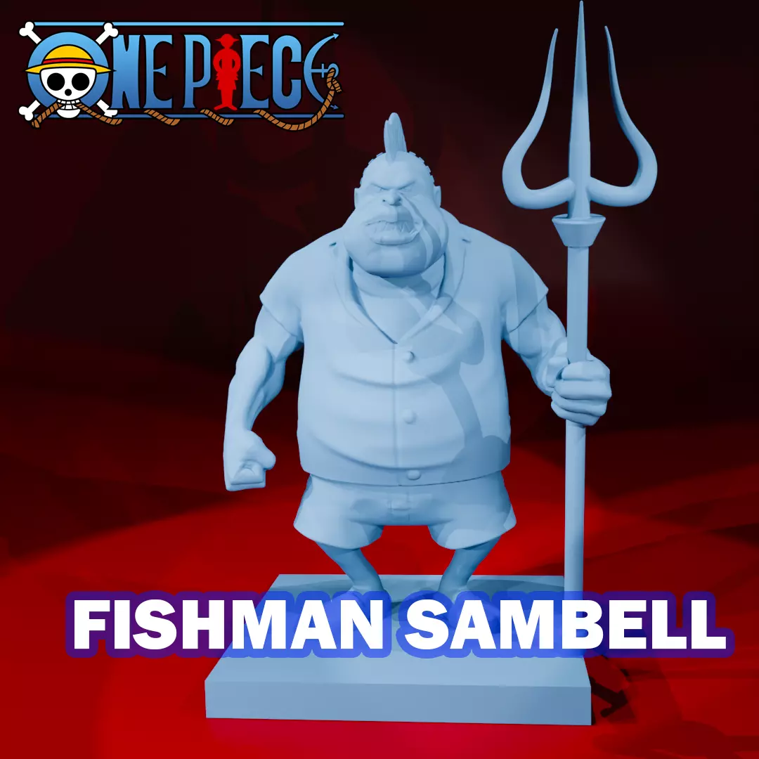 Sunbell - Roger Pirates - One piece 3D print model