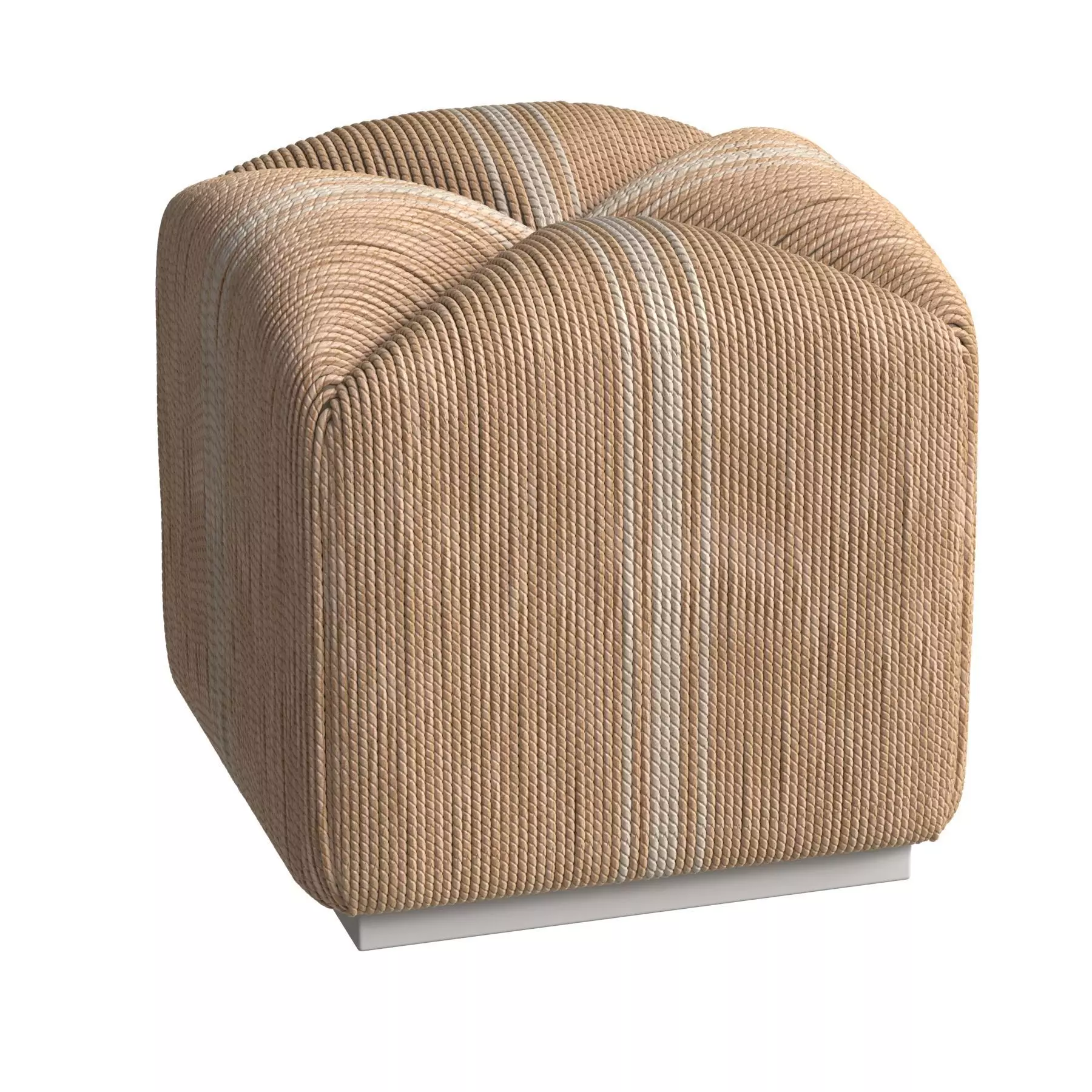 Abaca cube coastal living 3D model