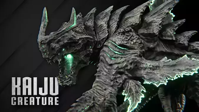 Alien Kaiju Creature