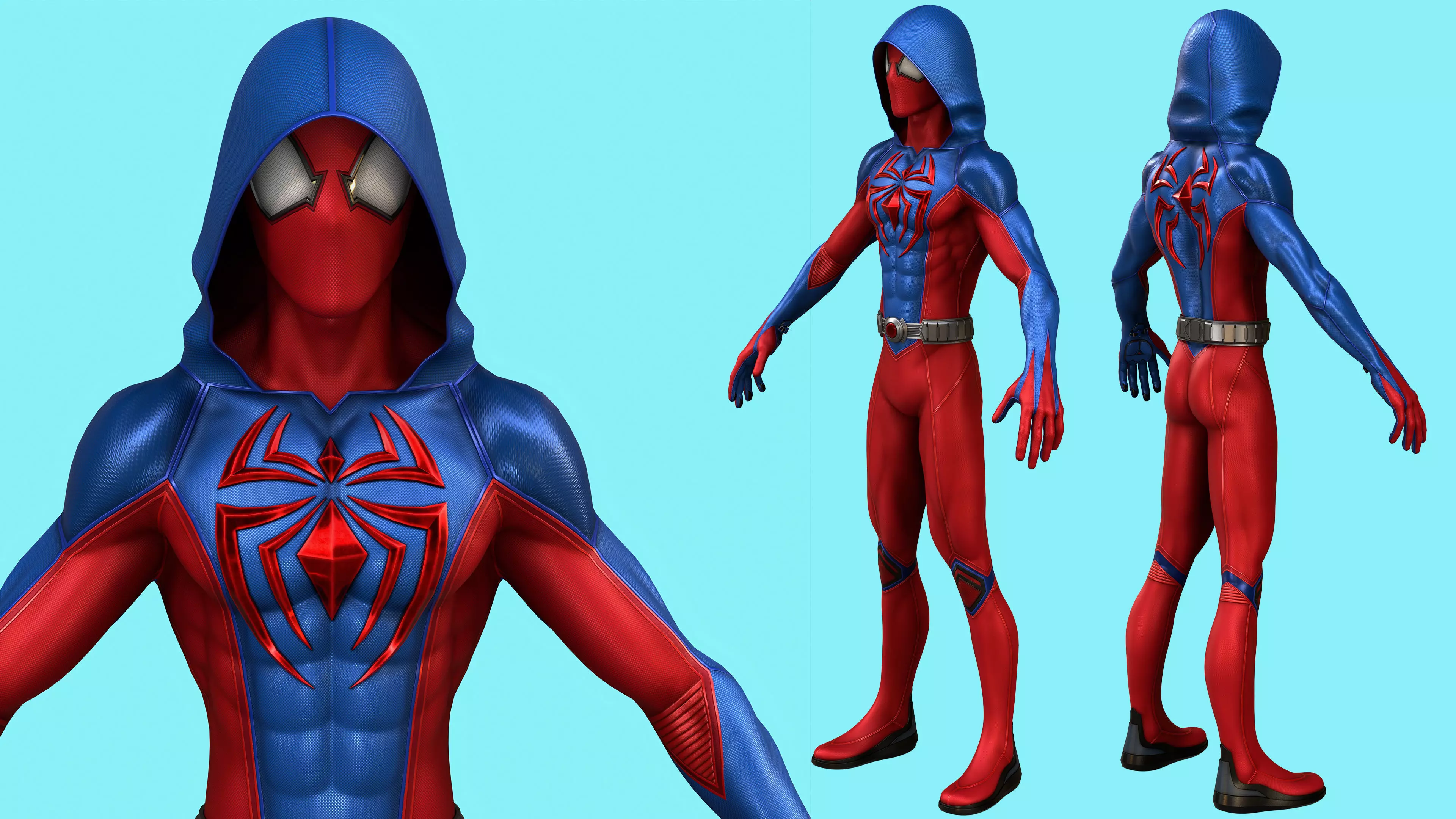 SPIDER-MAN SCARLET III 3D model