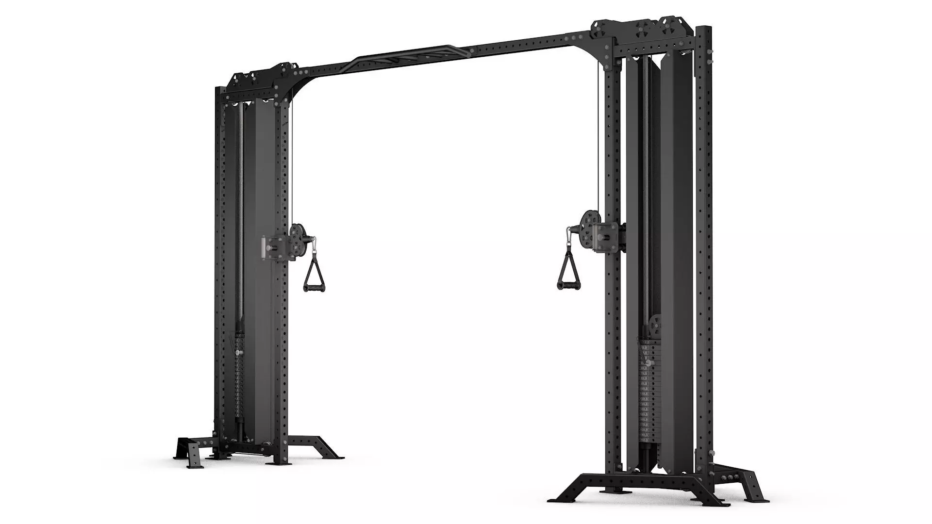 Dual Station Pulley Low-poly 3D model