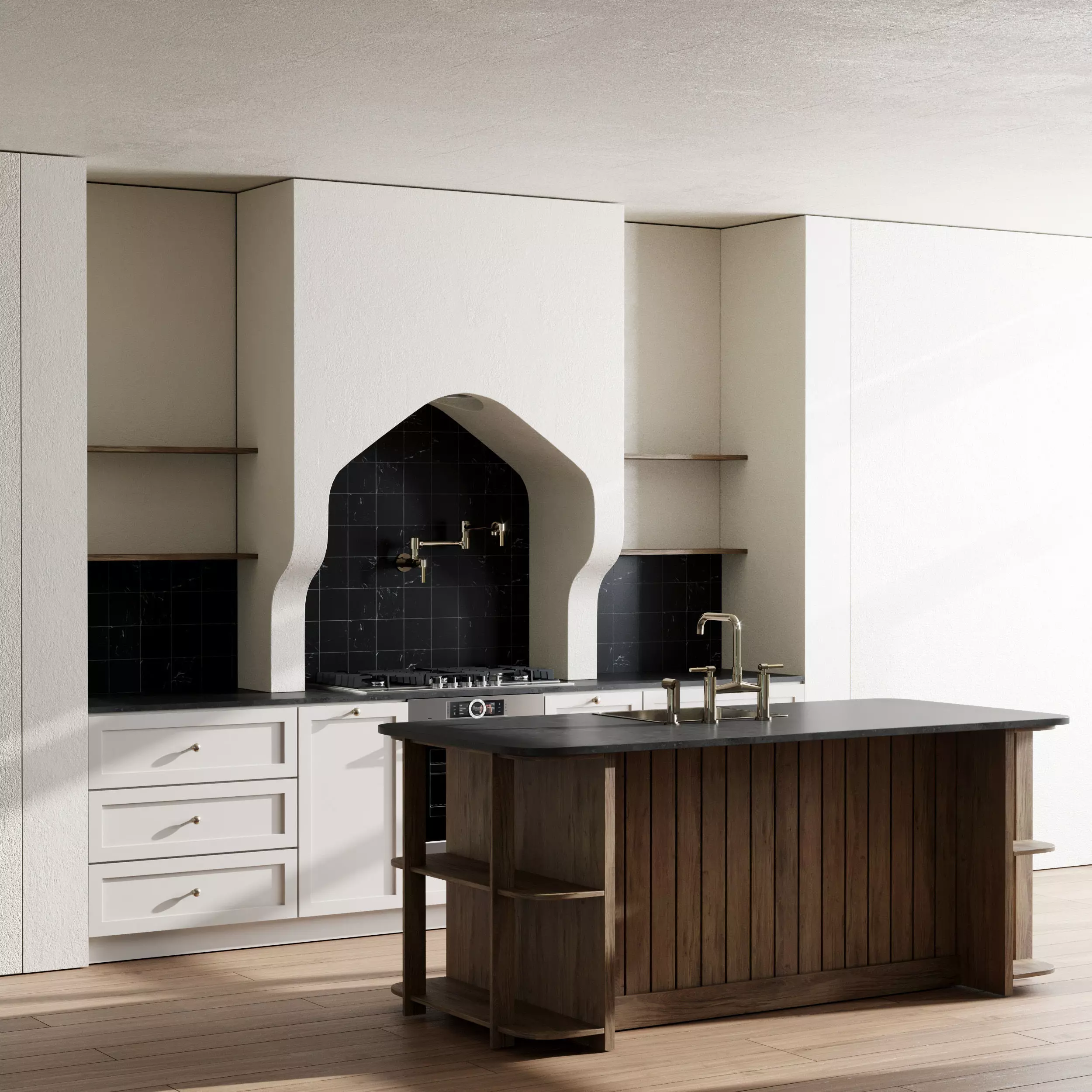 Kitchen Appliance Bosch Kitchen 202 corona Low-poly 3D model