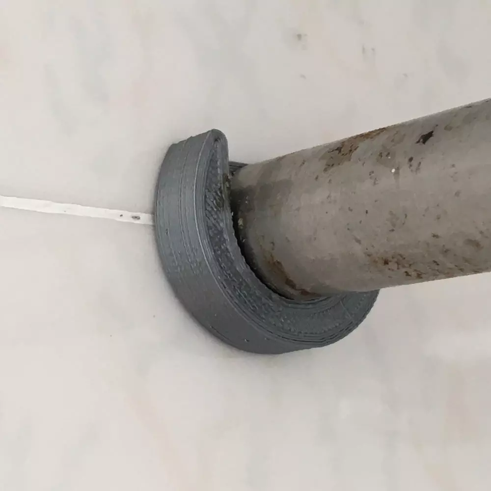Shower rod support Free 3D print model