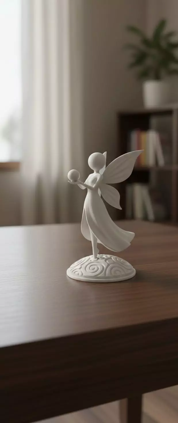 Simple fairy model 3D print model