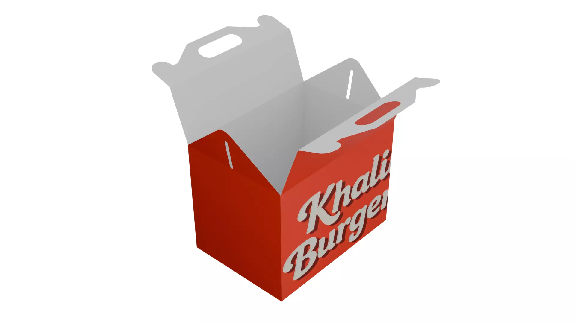 Animated Kids Meal 3D model
