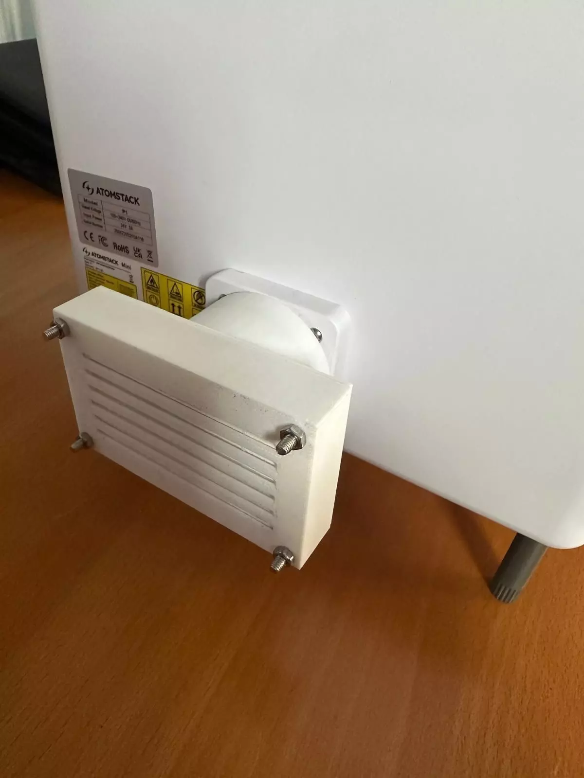 Box Filtro Aria per Atomstack P1 - Incisore Laser 3D print model