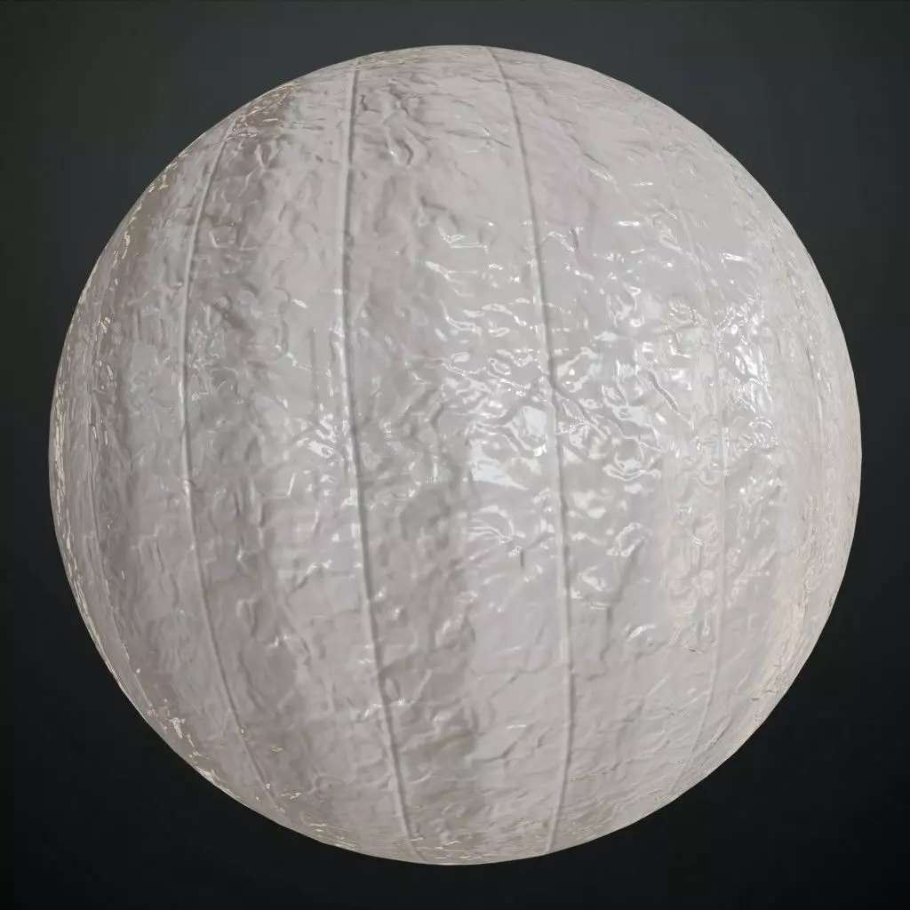 Industrial Rectangular HVAC Duct Metal PBR Seamless Texture