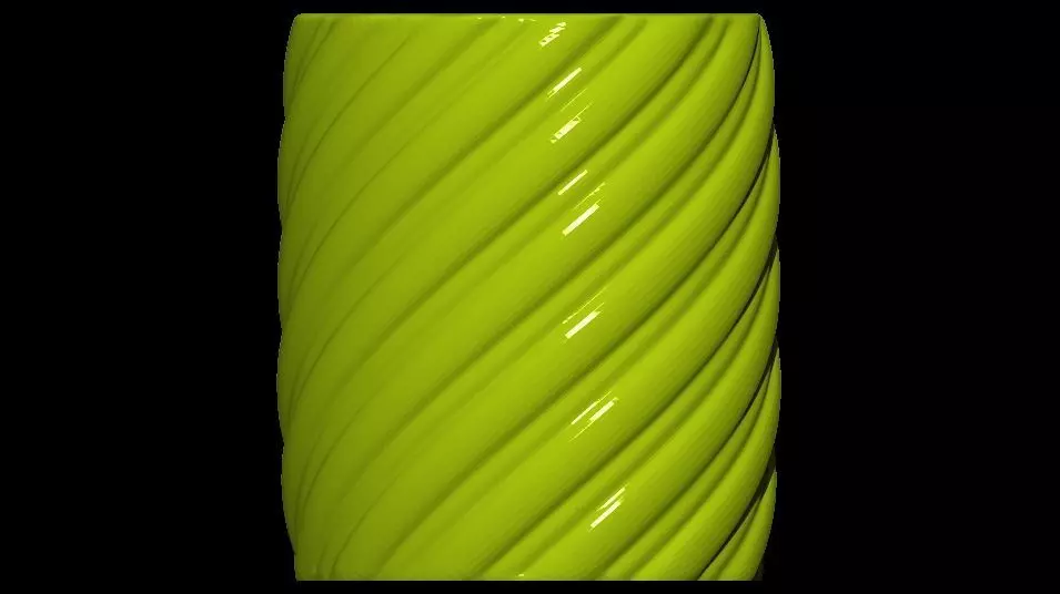 Flower pot Storage jar 1 Free 3D print model