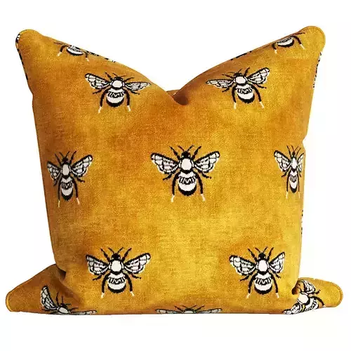 Decorative pillows set 645 3D model 4