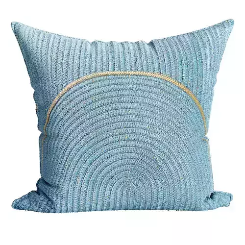 Decorative pillows set 646 3D model 4