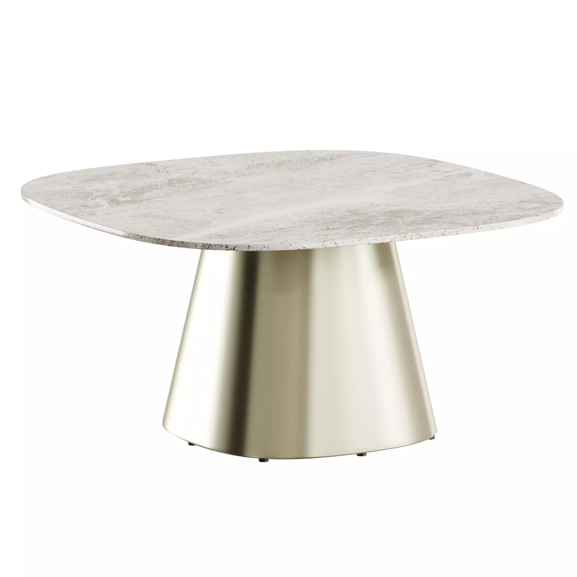 Antonia coffee table in beige 3D model