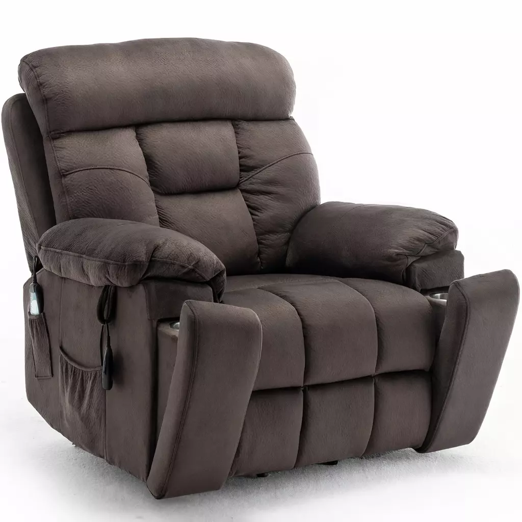 Modern Recliner Chair 3D Model Luxury Interior Furniture Low-poly 3D model