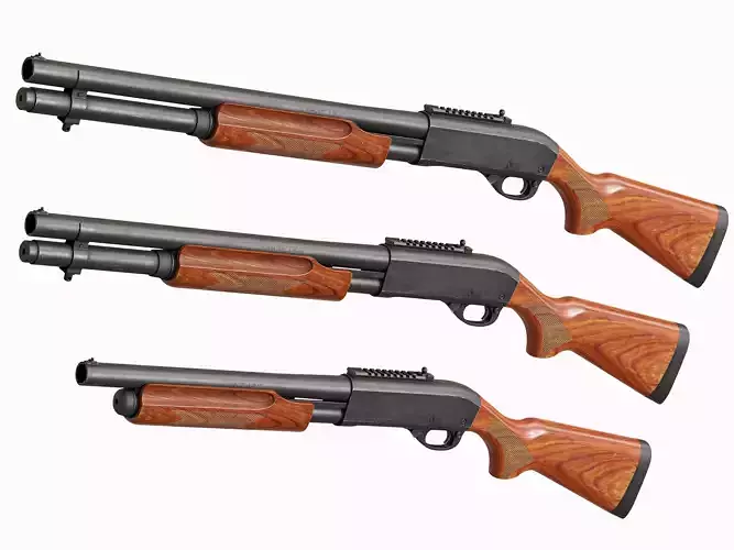 Remington 870 Wood Shotgun Tactical