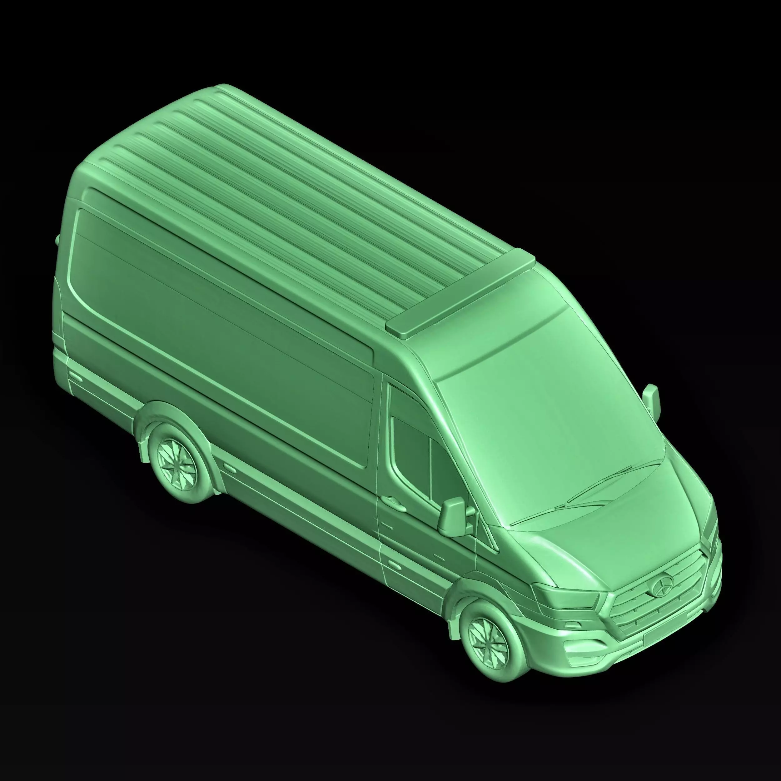 ambulance vehicle 3D print model