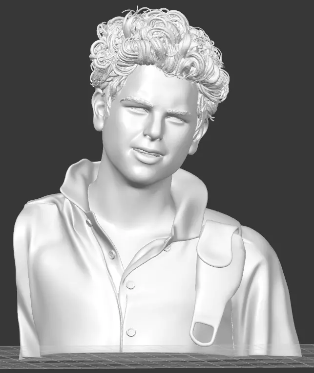 busto carlos acutis 2 3D model