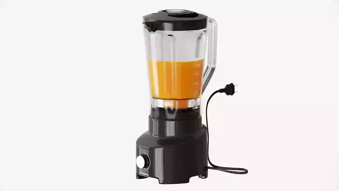 Realistic Kitchen Blender 