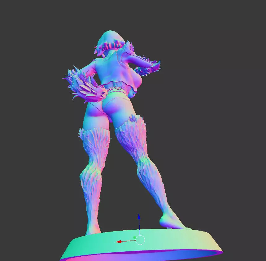 Hitomi ratel Killing Bites 3D print model