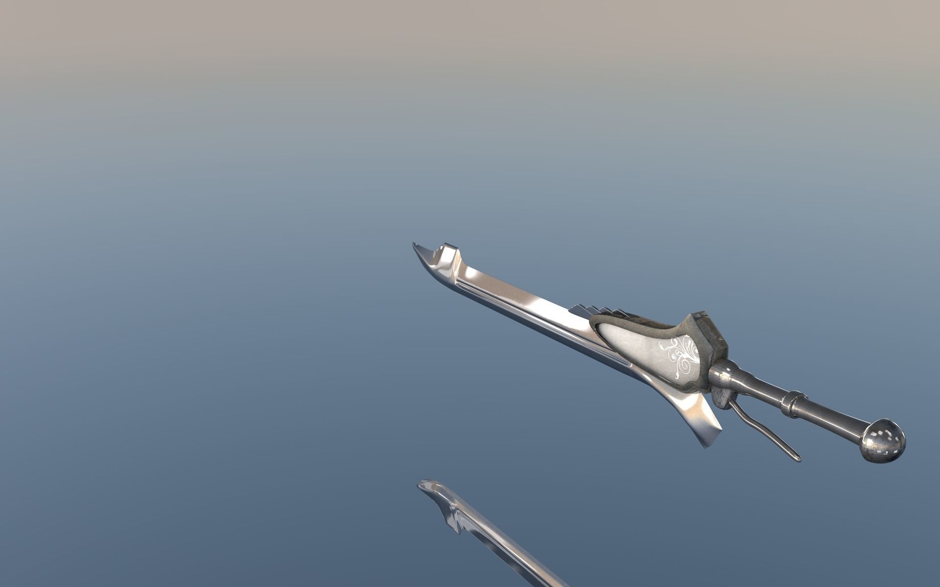 Nero Sword 3D model_3