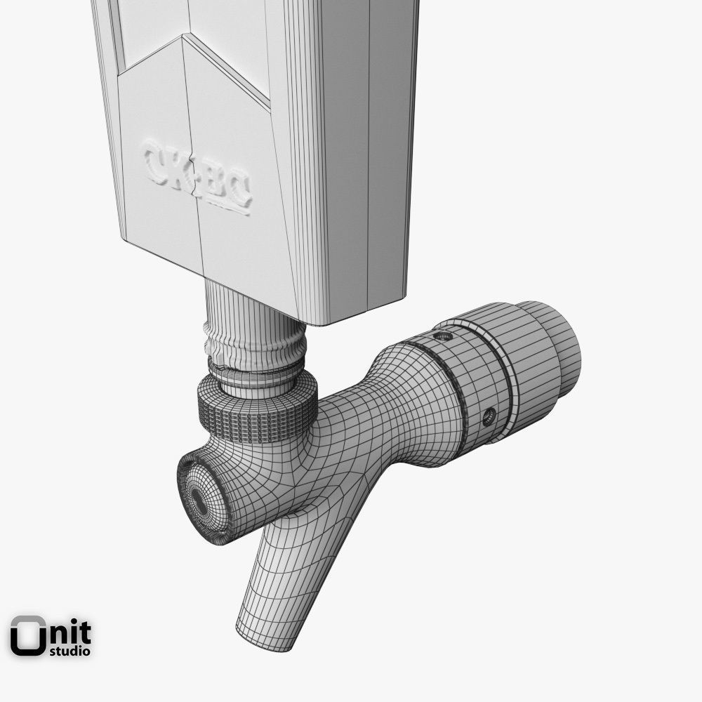 Beer Taps Copper Kettle Brewing 3D model_10