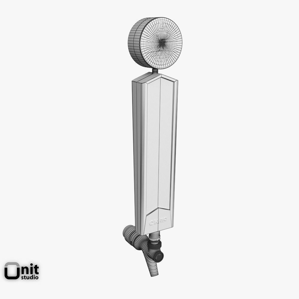 Beer Taps Copper Kettle Brewing 3D model_9