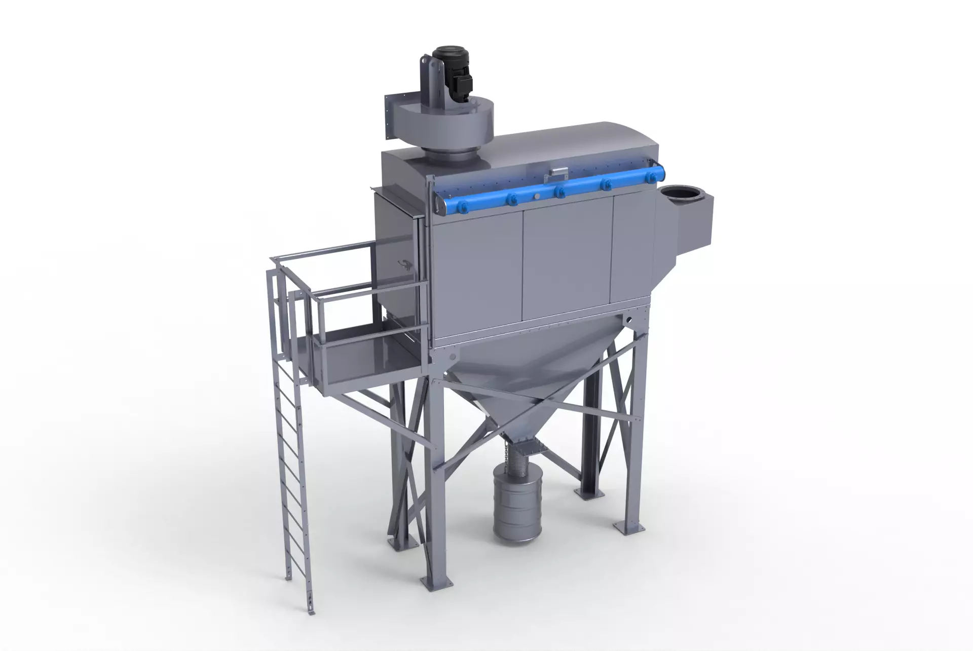 The CMAXX Dust and Fume Collection System 3D print model