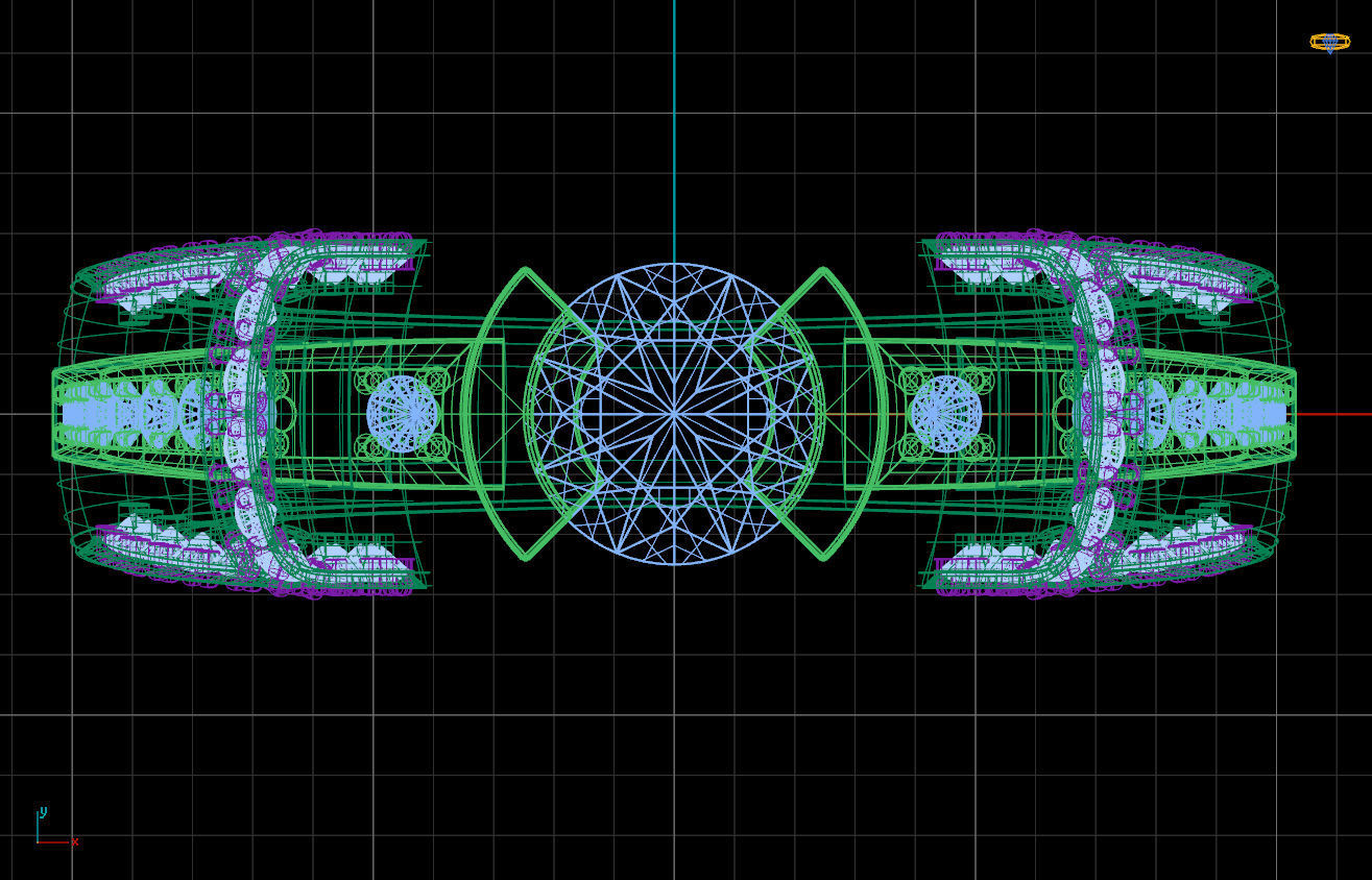 Ring diamond engagement in two tone gold and gold 3D print model_3