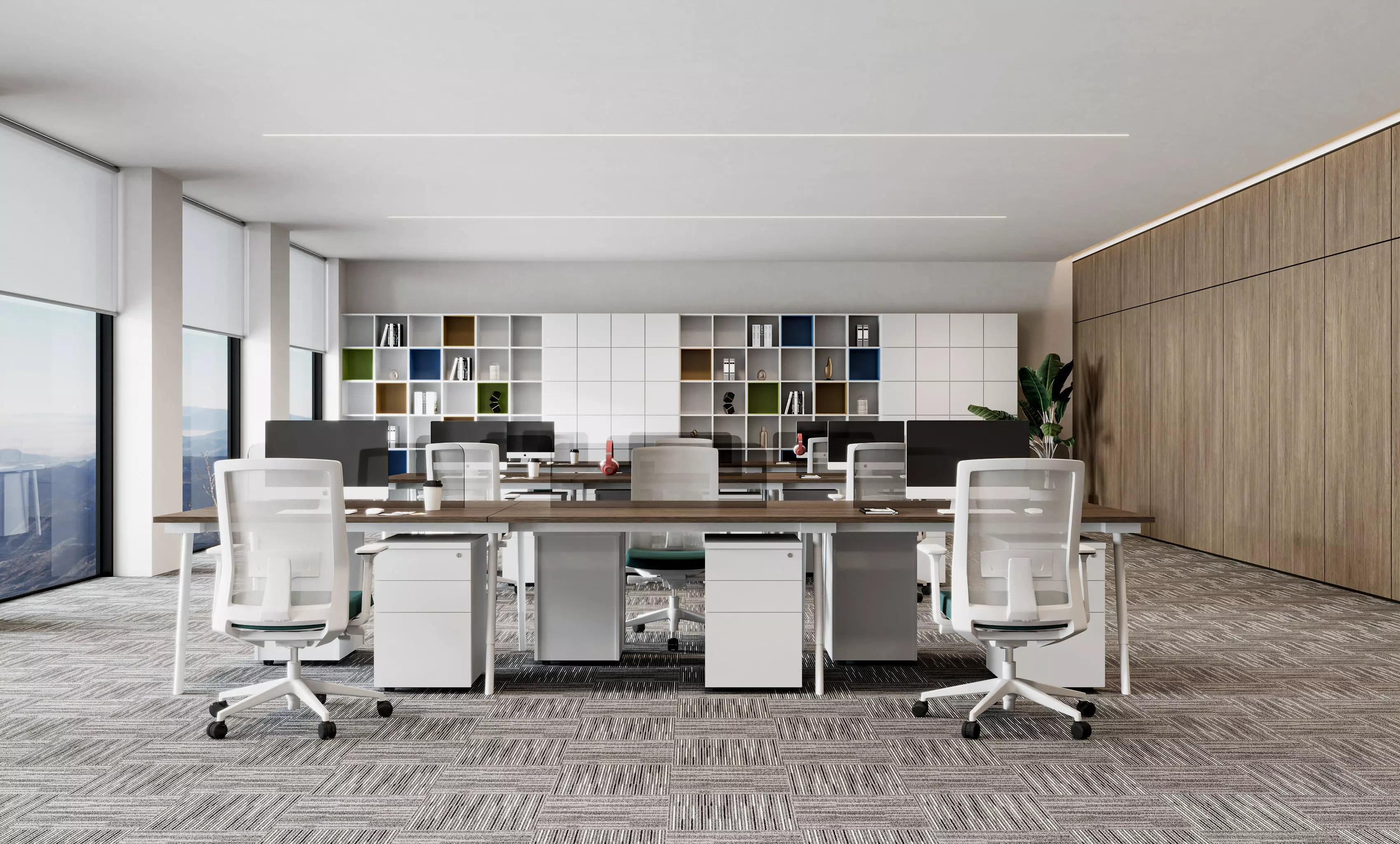 3D model of office interior 3D model