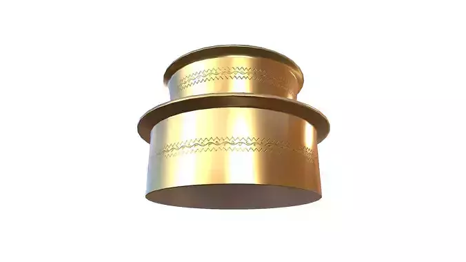 Indian Traditional Coffee Tea Cup Low-poly PBR Low-poly 3D model 7