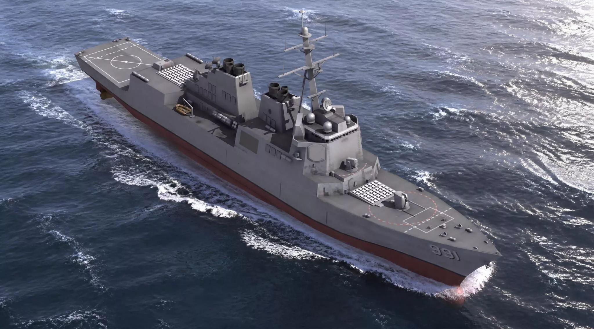 ROKS Sejong The Great DDG LD1 3D model