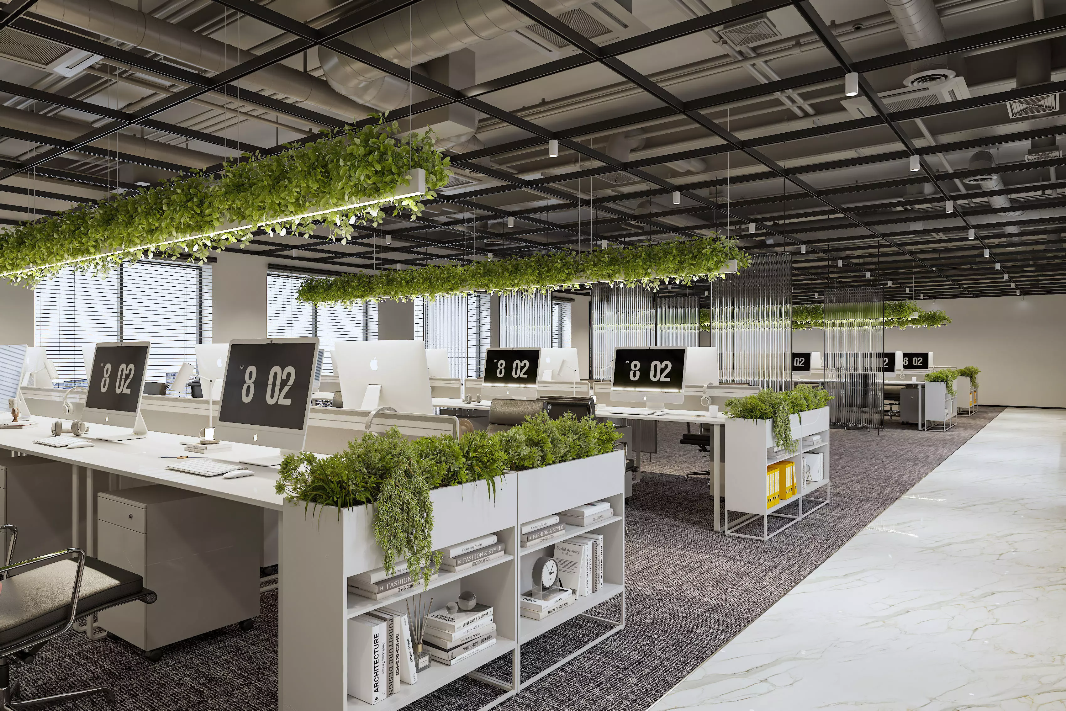 3D model of office interior 3D model