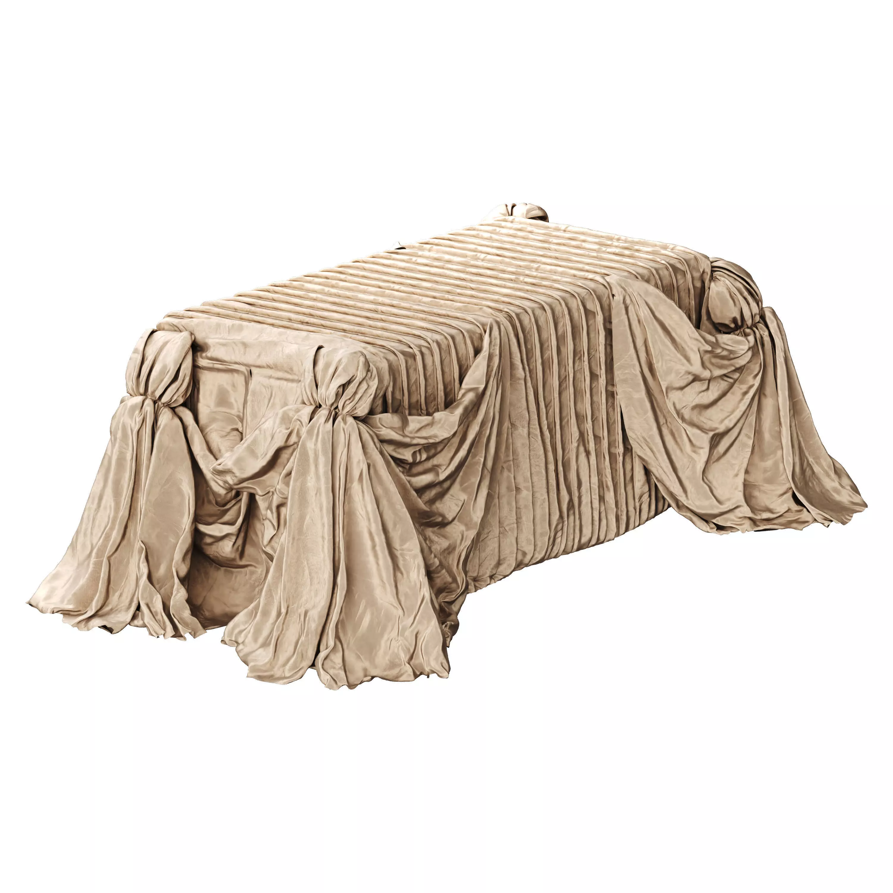 Tablecloth Low-poly 3D model