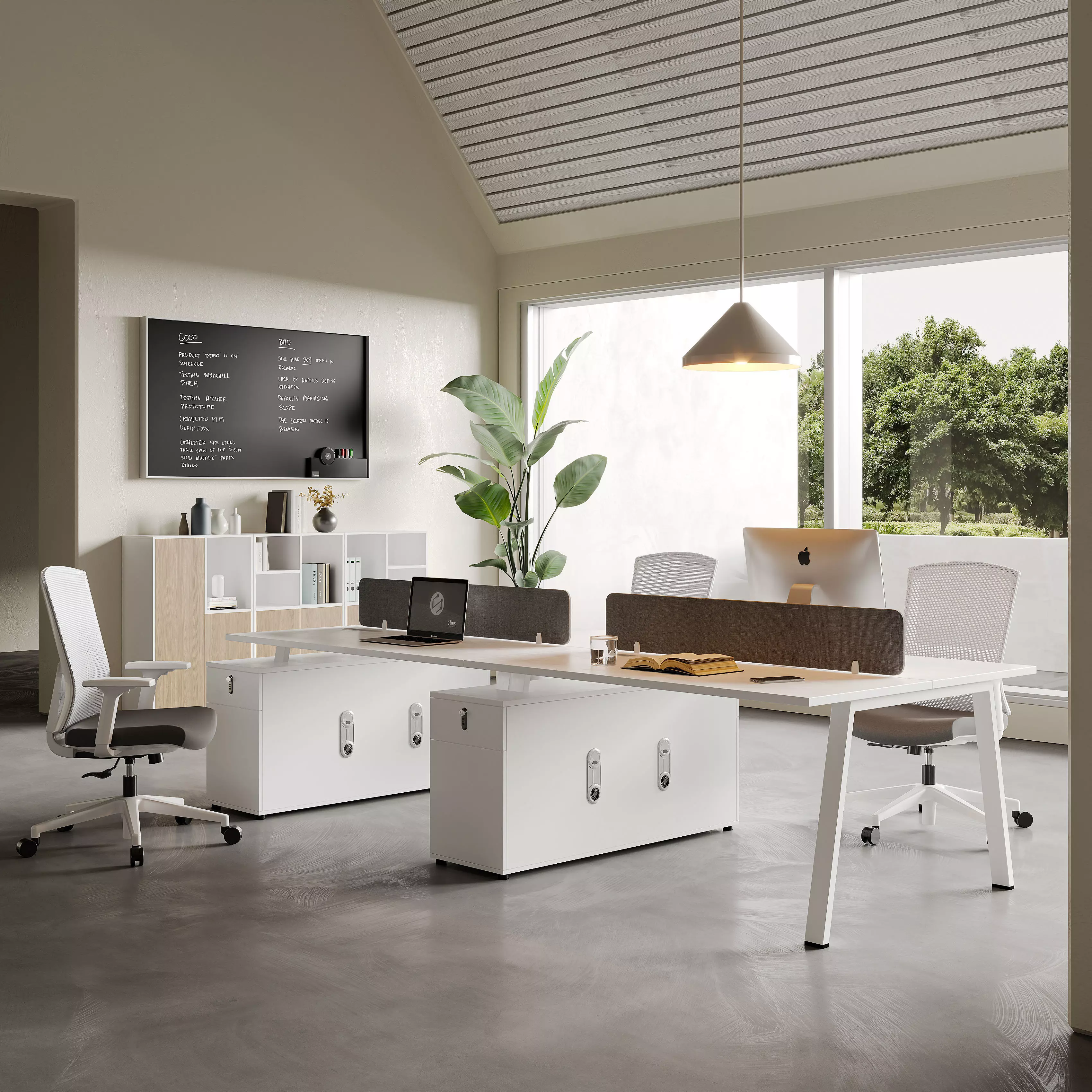 3D model of a modern office interior 3D model