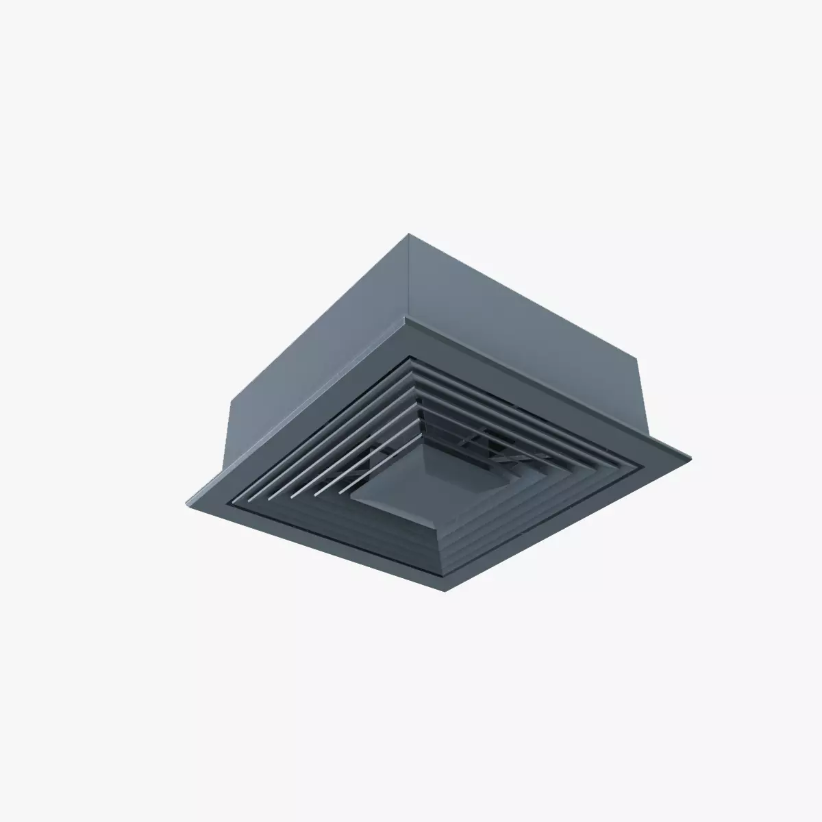 Ceiling air vent Low-poly 3D model