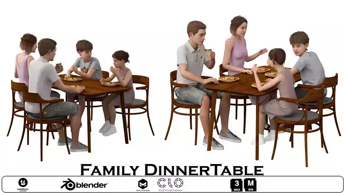  Family DinnerTable