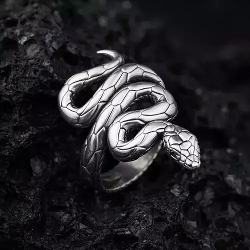 Snake Ring v3 Hollowed
