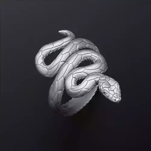 Snake Ring v3 Hollowed