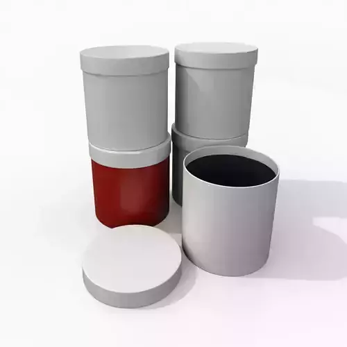 Rigid Box - Round with Lift-Off Lid